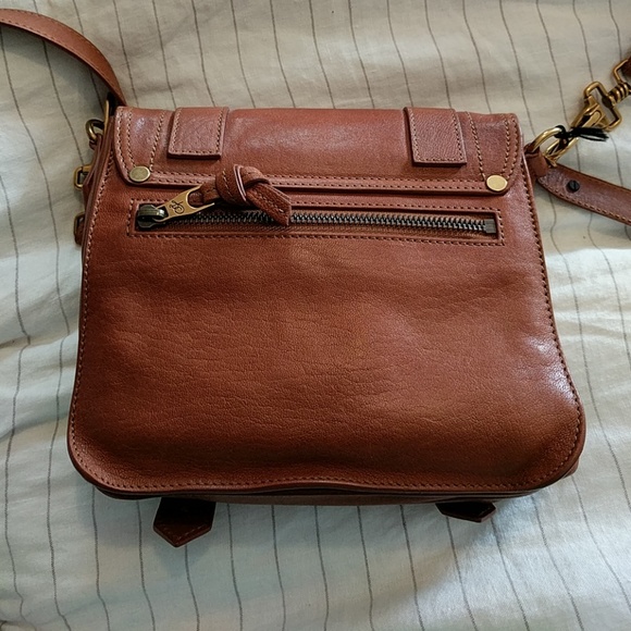 Proenza Schouler PS1 Pouch Bag Tan Crossbody - Picture 7 of 8